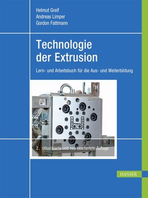 cover image of Technologie der Extrusion